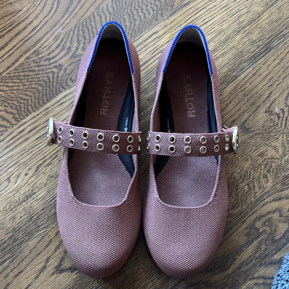 Rothy's Ballet Mary Jane in Hazel (7.5)